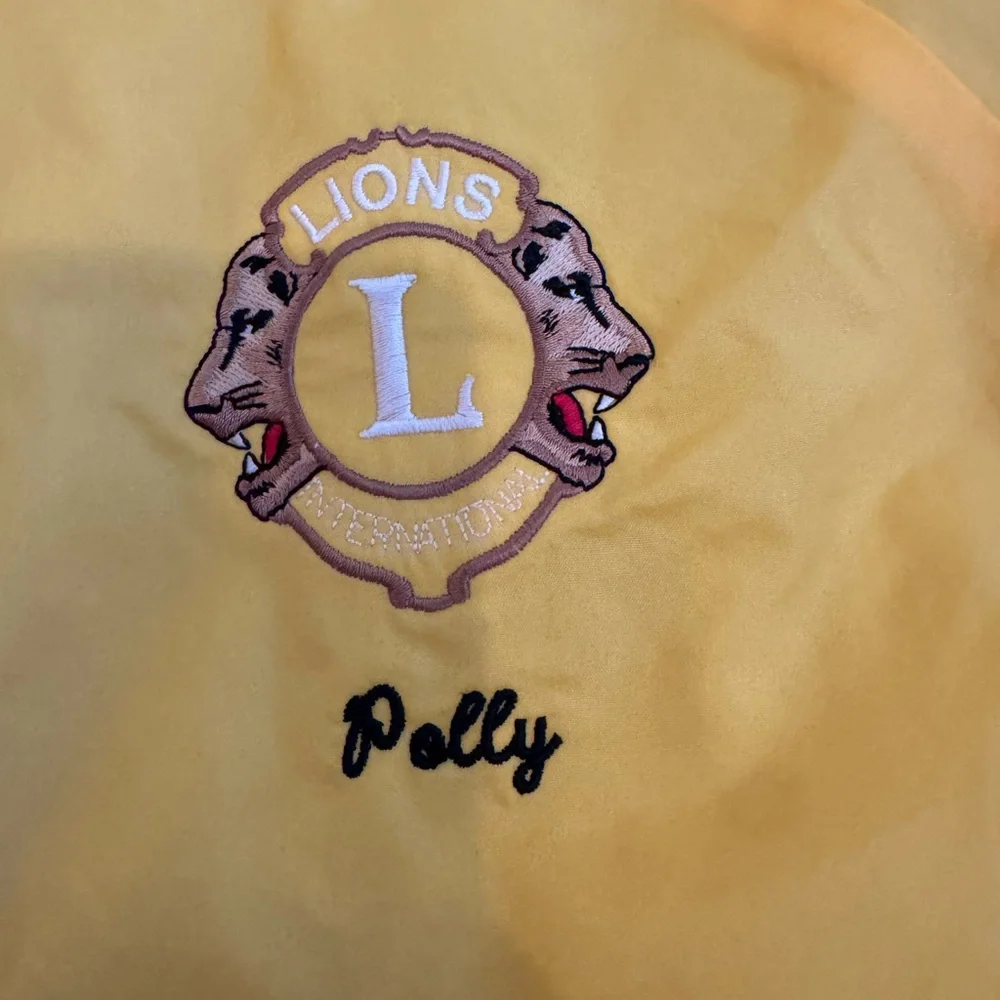 Vintage Hartwell Sports Yellow Lions International Ensenada Jacket size Medium